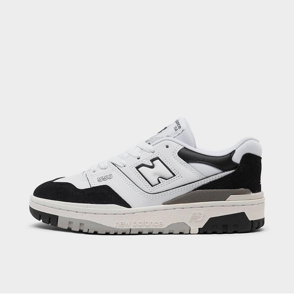 New Balance 550 black and white